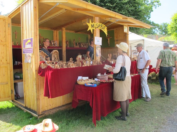 Auf dem Bild sieht man den Stand von Musa´ade auf dem Klostermarkt.

Foto: LWL